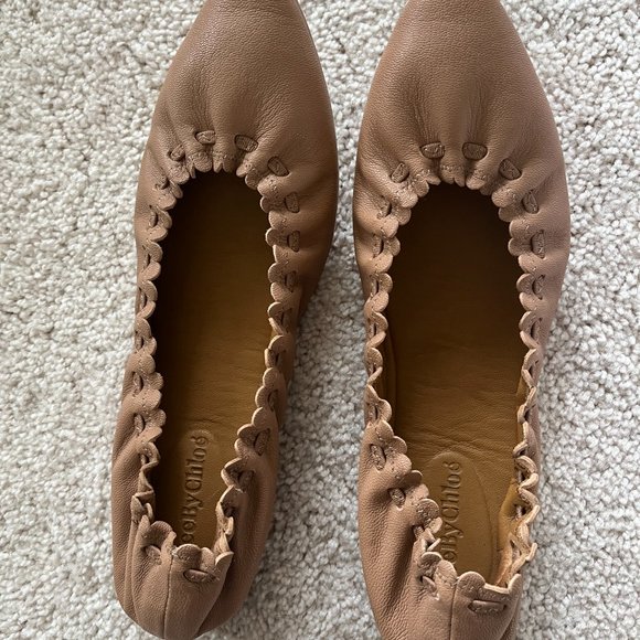 See by Chloe Jane Point Ballet Flats Jane Point Ballet Flats EU37.5/US7 - Picture 4 of 4